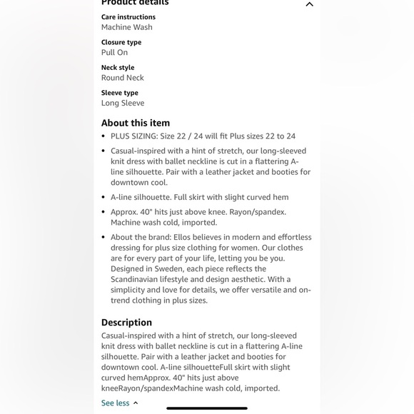 Ellos Chelsea Knit Dress - Picture 5 of 9